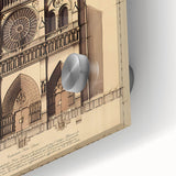 Architectural Wall Art: Vintage Cathedral Design Print