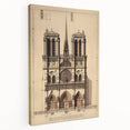 Architectural Wall Art: Vintage Cathedral Design Print