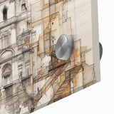 Architectural Wall Art - Historic Church Illustration
