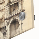Architectural Wall Art - Vintage Facade Illustration