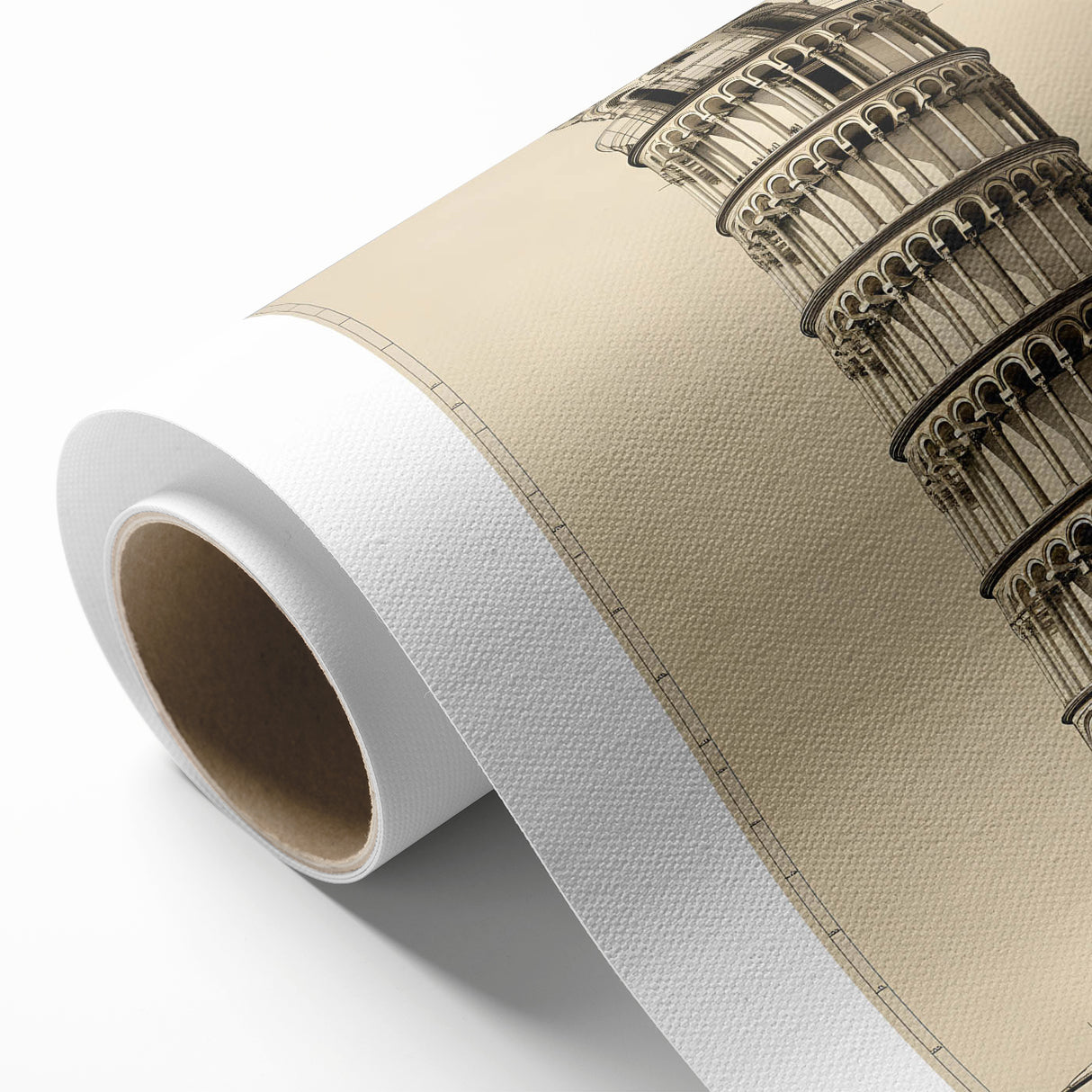 Architectural Wall Art: Leaning Tower of Pisa Print