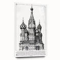 St. Basil's Cathedral Architectural Wall Art