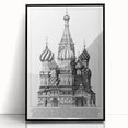 St. Basil's Cathedral Architectural Wall Art