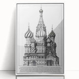 St. Basil's Cathedral Architectural Wall Art