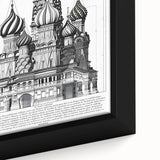 St. Basil's Cathedral Architectural Wall Art