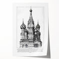 St. Basil's Cathedral Architectural Wall Art