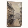 Historic Parisian Street Architecture Wall Art