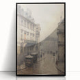 Historic Parisian Street Architecture Wall Art