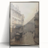 Historic Parisian Street Architecture Wall Art