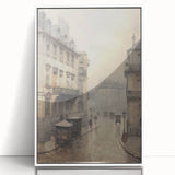 Historic Parisian Street Architecture Wall Art