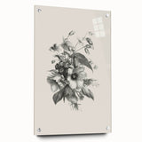 Vintage Botanical Art Print – Elegant Flower Illustration Art