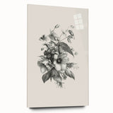 Vintage Botanical Art Print – Elegant Flower Illustration Art