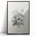 Vintage Botanical Art Print – Elegant Flower Illustration Art