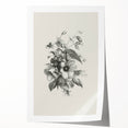 Vintage Botanical Art Print – Elegant Flower Illustration Art