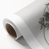 Black and White Botanical Art Prints: Elegant Nasturtium Wall Art