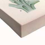 Vintage Botanical Art Print – Carica Papaya Tree and Flowers