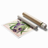 Botanical Art Prints – Vintage Iris Floral Illustration