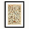 Mushroom Art Print – Vintage Champignons Illustration