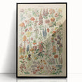 Flower Art Print – Vintage Botanical Flower Illustration