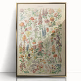 Flower Art Print – Vintage Botanical Flower Illustration