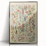 Flower Art Print – Vintage Botanical Flower Illustration