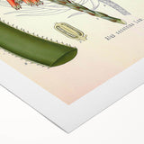 Vintage Botanical Illustration of Aloe Plant Art Print
