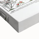 Vintage Botanical Illustration of Diverse Trees Art Print