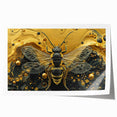 Colorful wall art print showcasing a detailed illustration of various insects and arachnids, ideal for nature enthusiasts and educational settings. The vibrant design captures the intricate patterns and colors of bees, butterflies, and spiders, enhancing any interior décor.