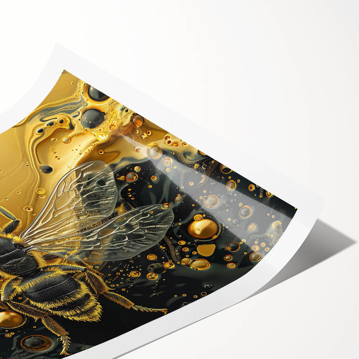 Colorful rolled print showcasing a detailed illustration of various insects and arachnids, perfect for nature-themed home decor. Ideal for art lovers and entomology enthusiasts.