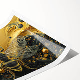 Colorful rolled print showcasing a detailed illustration of various insects and arachnids, perfect for nature-themed home decor. Ideal for art lovers and entomology enthusiasts.