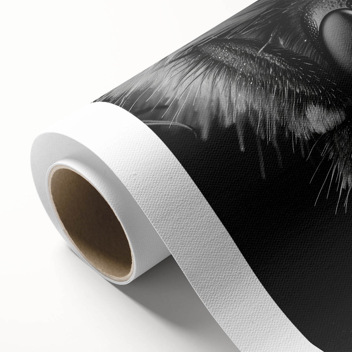 Vibrant rolled canvas showcasing a detailed bees and arachnids design, perfect for insect lovers, presented in a protective cardboard tube for easy storage.