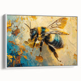 Framed wall art collection featuring intricately designed insect and arachnid illustrations, displayed in a sleek white frame, showcasing vibrant colors and fine details.