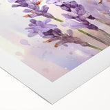 Vibrant rolled canvas wall art depicting detailed illustrations of bees and arachnids, showcasing intricate designs against a bright background, perfect for nature enthusiasts.