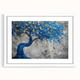 Framed wall art featuring a colorful butterfly design from the Insect and Arachnid collection, displayed in a sleek white frame with matting, perfect for home decor.