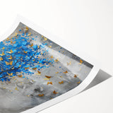 Colorful butterfly wall art design showcasing intricate insect and arachnid illustrations, printed on rolled canvas, perfect for vibrant home decor or art collection.