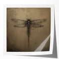 Dragonfly wall art collection showcasing vibrant colors and intricate designs in a glossy finish, perfect for enhancing any modern decor. Ideal for nature lovers.