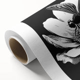 Vibrant rolled canvas artwork showcasing a detailed dragonfly design, ideal for insect enthusiasts; elegantly packaged in a protective cardboard tube for shipping.