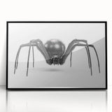 Framed wall art collection featuring intricate insect and arachnid spider designs, set in a sleek black frame, showcasing vibrant colors and detailed illustrations. Perfect for nature enthusiasts and modern decor.