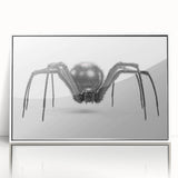 Framed wall art featuring a detailed insect and arachnid spider design, showcasing vibrant colors on a white background, perfect for nature enthusiasts and modern decor.