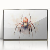 Framed wall art collection showcasing a detailed insect and arachnid spider design, featuring a silver-acrylic finish. Perfect for nature enthusiasts and home decor.