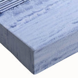 Close-up of a stretched canvas wall art piece showcasing a vibrant barn landscape design, featuring rich colors and intricate details, perfect for rustic home decor.