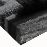 Close-up of a vibrant stretched canvas wall art piece showcasing a picturesque barn landscape, featuring rich colors and detailed textures, ideal for rustic decor.