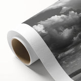 Landscape wall art featuring a rustic barn surrounded by lush greenery, printed on rolled canvas. Ideal for adding a serene, countryside vibe to home decor.