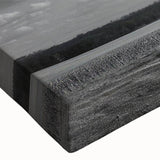 Close-up of a stretched canvas featuring a vibrant landscape painting of a rustic barn surrounded by lush greenery, showcasing rich colors and detailed textures, ideal for home decor.