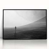 Framed acrylic wall art featuring a serene beach landscape with vibrant colors and intricate details, designed to enhance home decor and create a calming atmosphere.