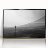 Framed acrylic wall art showcasing a serene beach landscape with golden accents, perfect for adding a touch of elegance to home decor. Ideal for beach lovers and interior design enthusiasts.
