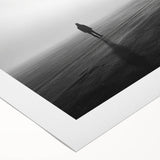 Vibrant rolled canvas wall art depicting a serene beach landscape at sunset, showcasing golden sands, gentle waves, and a colorful sky, ideal for home decor.