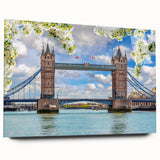 Acrylic glass wall art showcasing a serene landscape bridge design, featuring vibrant colors and intricate details, perfect for modern home decor. Ideal for enhancing living spaces with artistic elegance.