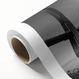 Rolled canvas wall art design showcasing a stunning landscape with a bridge, featuring vibrant colors and intricate details, ideal for home decor enhancement.