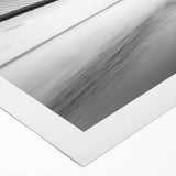 Rolled canvas wall art depicting a serene landscape with a bridge over a tranquil river, featuring vibrant colors and intricate details, ideal for home decor.